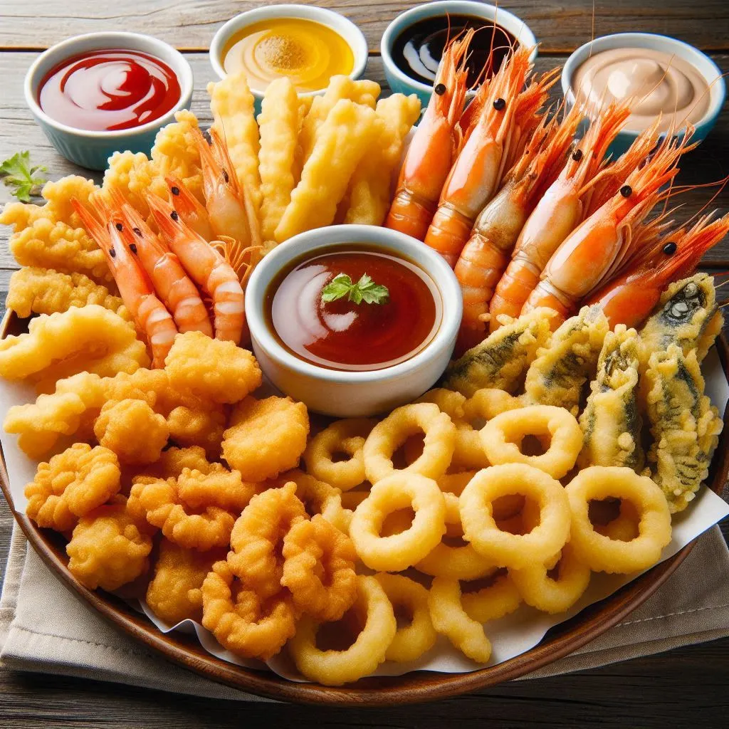 Seafood Saucy Snacks