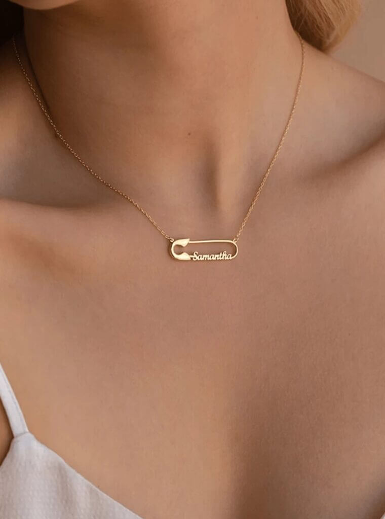 Safety Pin Necklace Meaning – Symbolism & Style Explained 1 Safety Pin Necklace Meaning – Symbolism & Style Explained