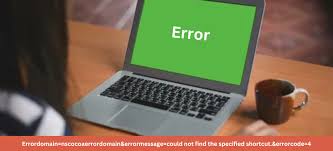 Fix NSCocoaErrorDomain Error Code 4 – Shortcut Not Found
